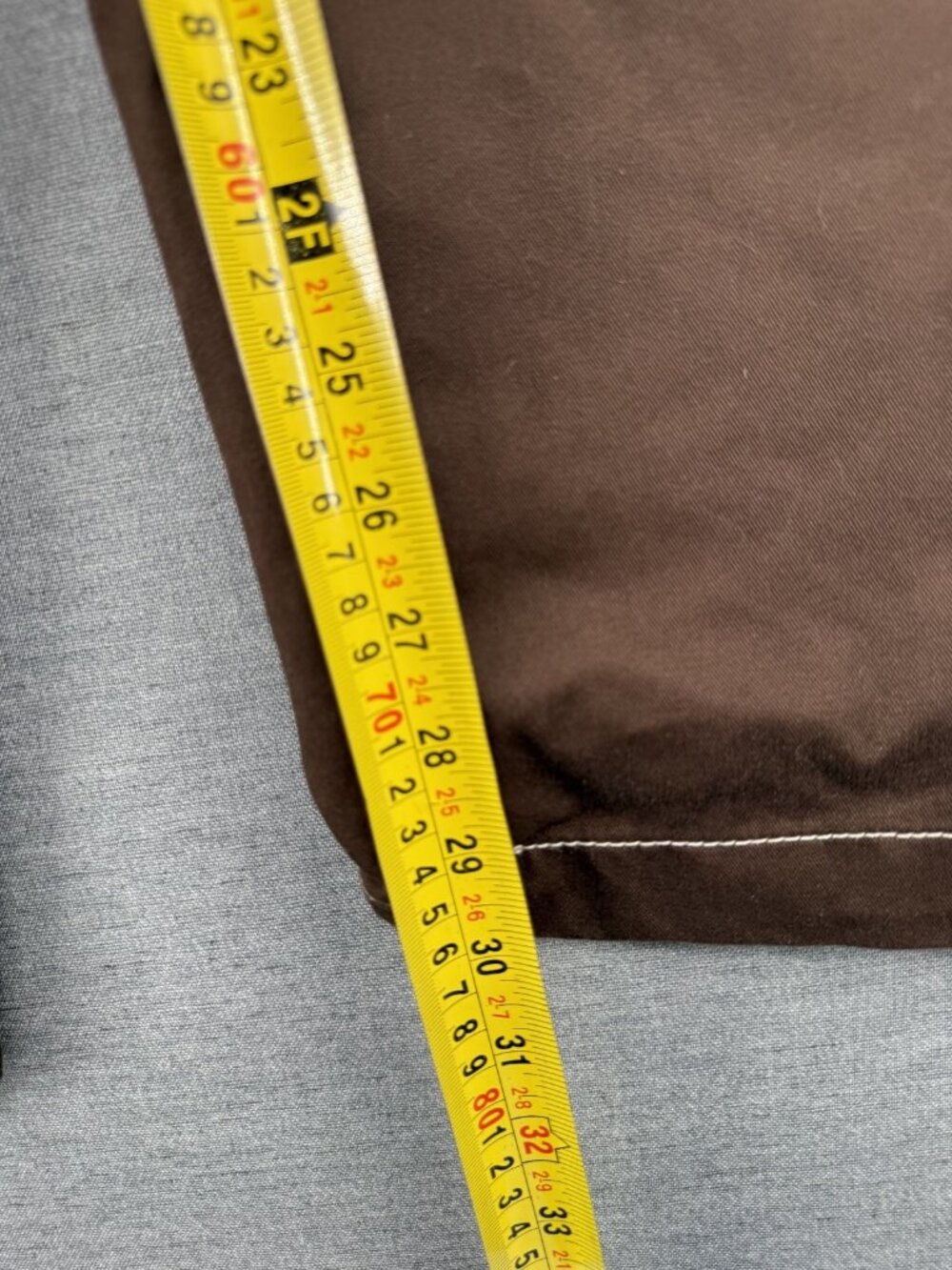 True Religion Military SN Cargo Pants Mens 32x30 Brown Flap Pockets Workwear - Picture 8 of 9